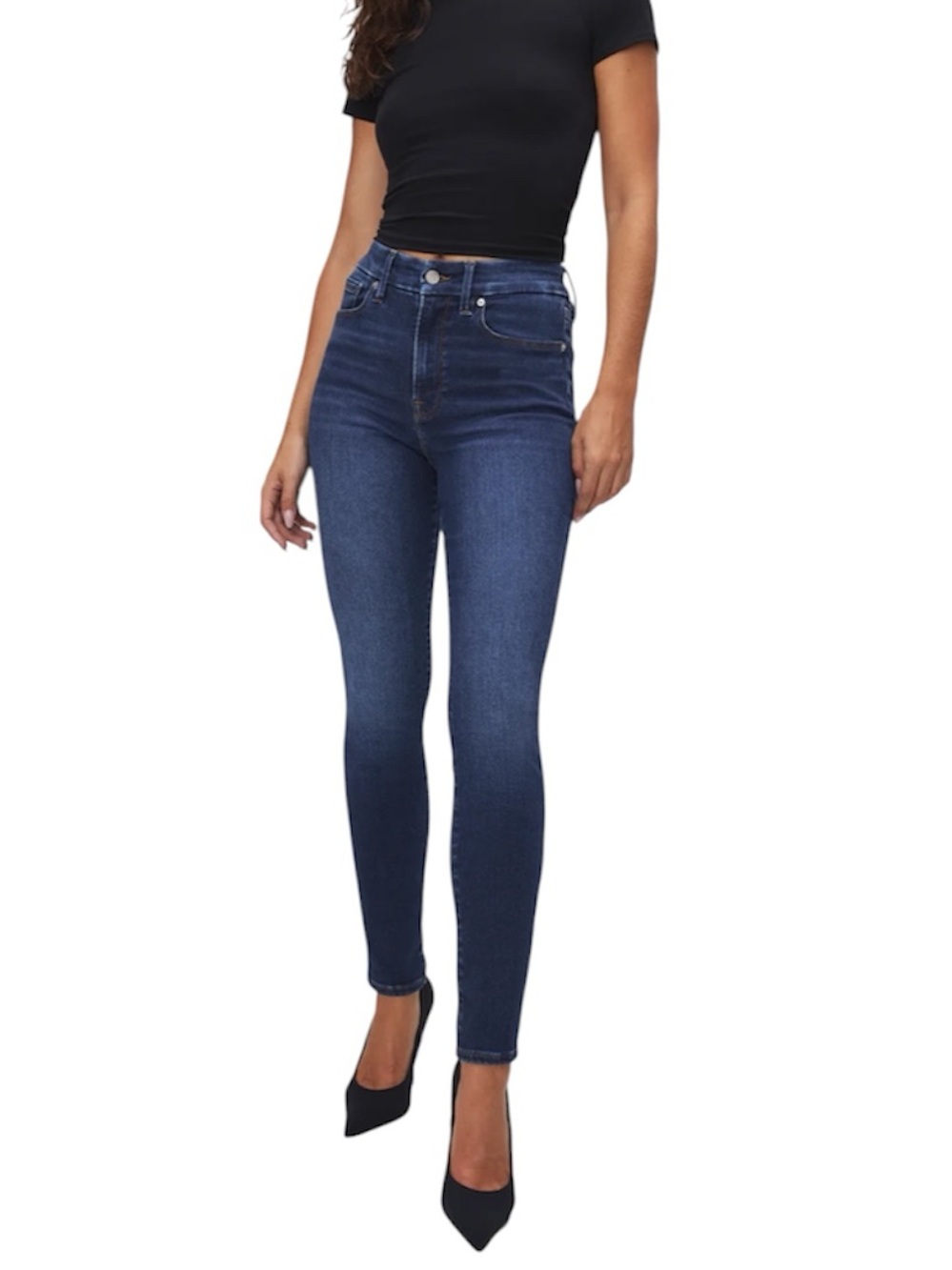 NWT Good American Always Fits Good Waist Skinny Jeans size 12 NWT